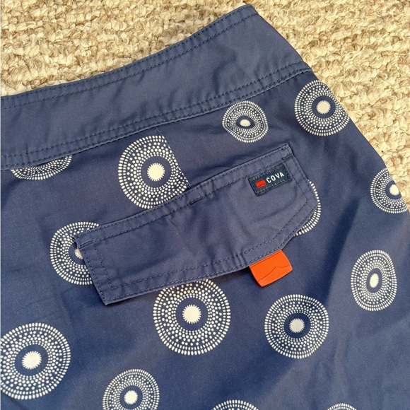 COVA Blue and Orange Board Shorts Mens Size Large - Picture 6 of 6